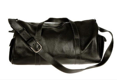 Travel bag, black 760610 Grande Pelle