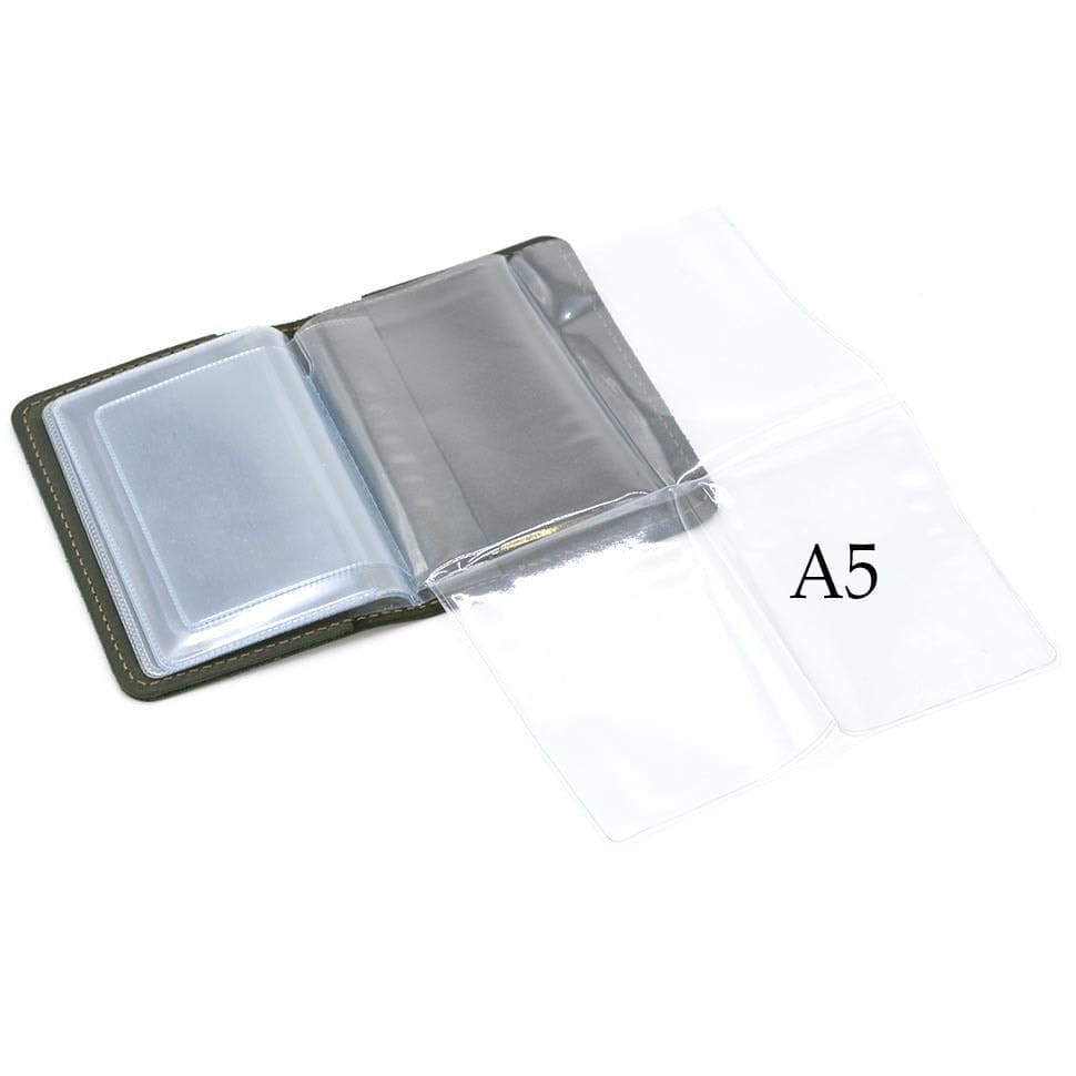 Обкладинка шкіряна для ID паспорта прав зелена TARWA RE-5011-4sa