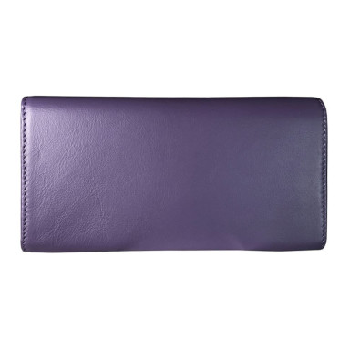 Leather wallet New Rainbow 3435 viola lilac