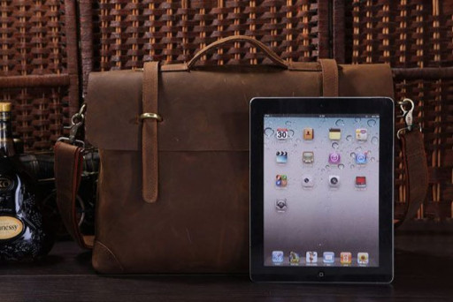 Портфель Vintage 14063 у вінтажному стилі Коричневий