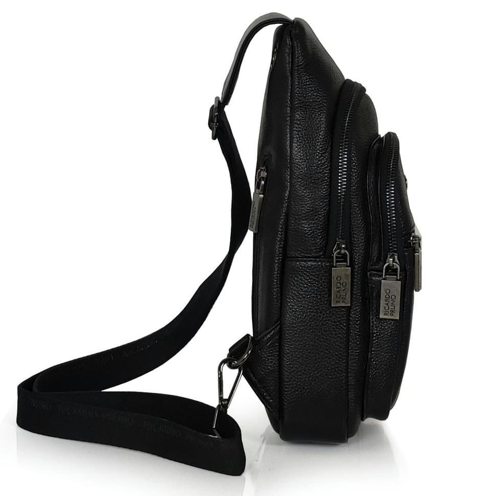 Стильный слинг для мужчины из натуральной кожи Ricardo Pruno RP-F-A25F-5060A