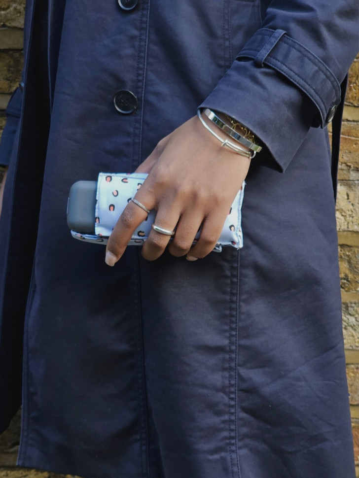 Жіноча міні парасолька Fulton L501 Tiny-2 Ditsy Leopard (Леопард)