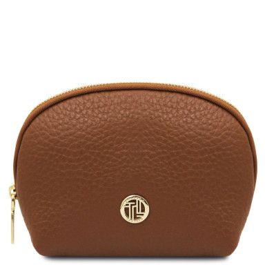 Vera Soft leather toiletry case