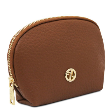 Vera Soft leather toiletry case