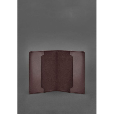 Leather cover for officer ID 9.0 burgundy