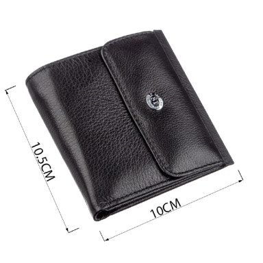 Женский бумажник с монетницей ST Leather 18919 Черный