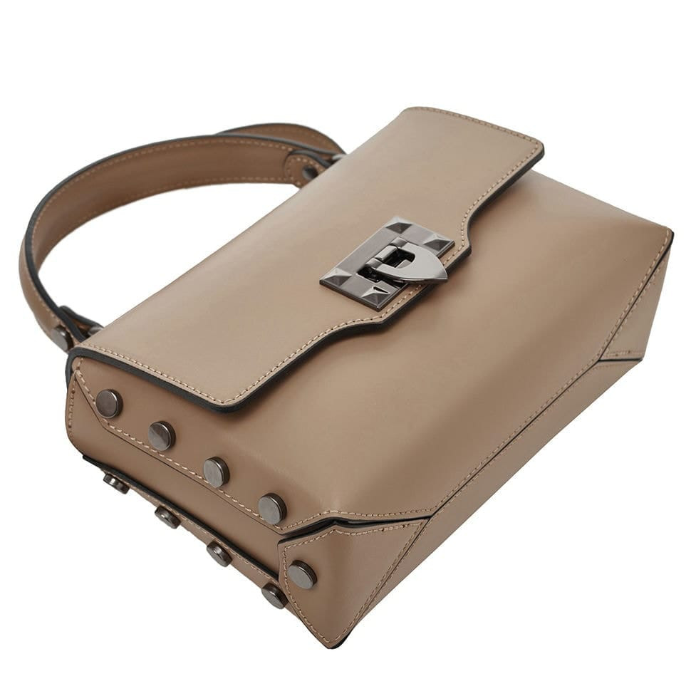 Virginia Conti Italy leather bag for women - Art2209_gtaupe