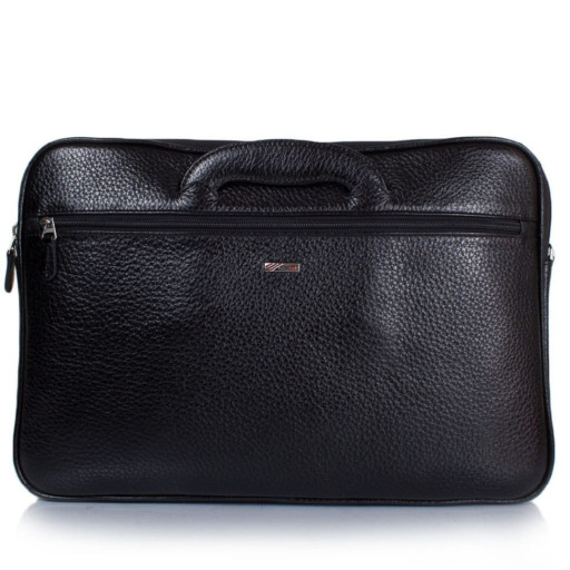 Портфель шкіряний Desisan 321-011 чорний флотар