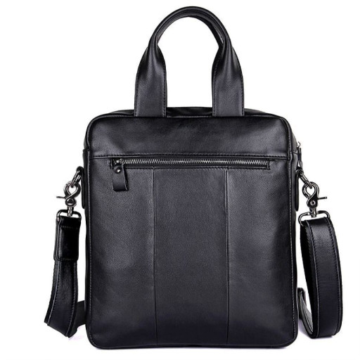 Вертикальна чоловіча сумка з високоякісної шкіри John McDee 7266A