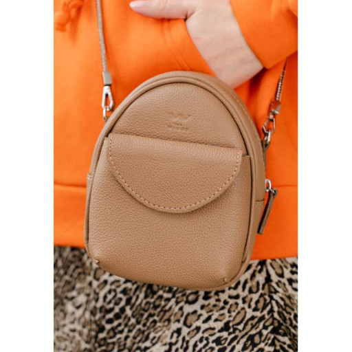 Міні-сумка Kroha карамель флотар