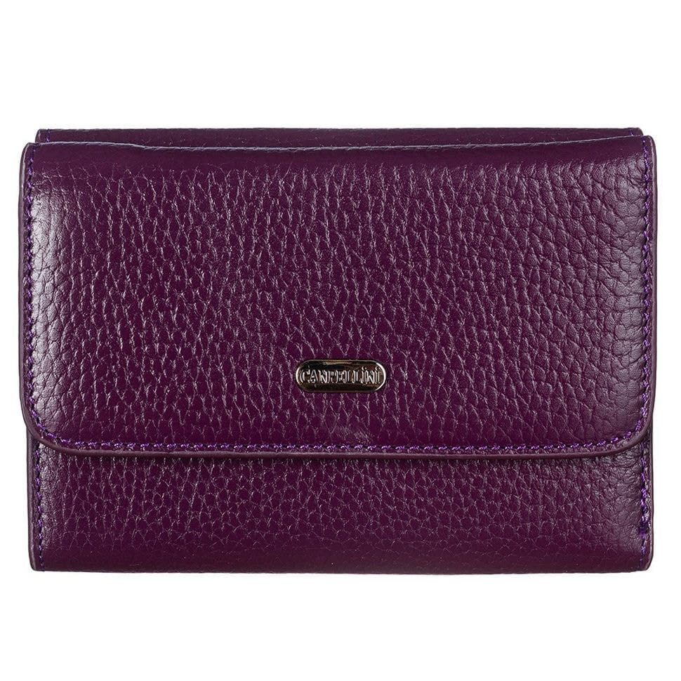 Гаманець жіночий шкіряний CANPEL 717-95 фіолетовий флотар