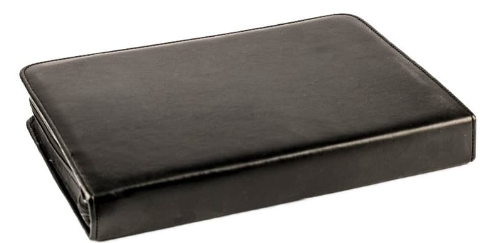 Business folder made of imitation leather AMO SSBW05 black