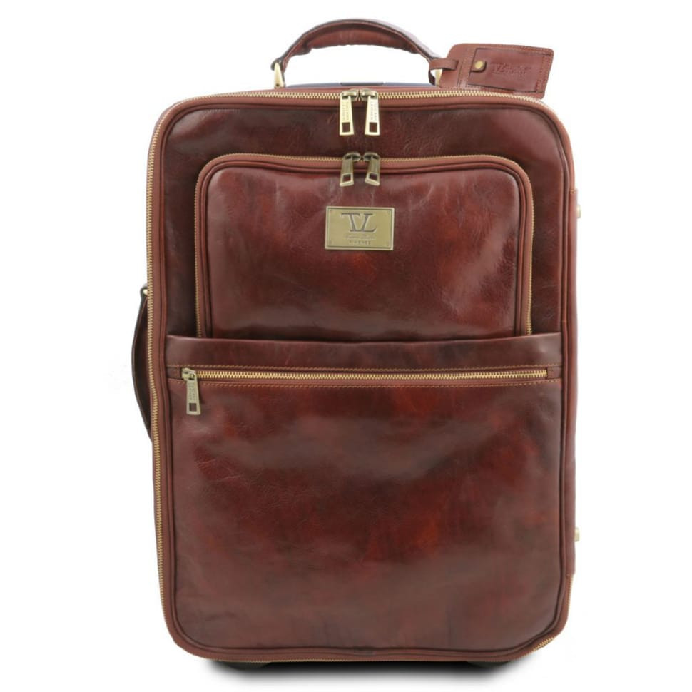 Шкіряна валіза  TL Voyager 2 Wheels vertical Leather trolley TL141380
