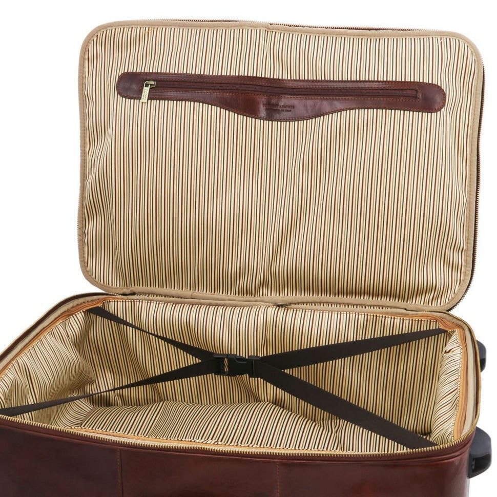 Шкіряна валіза  TL Voyager 2 Wheels vertical Leather trolley TL141380