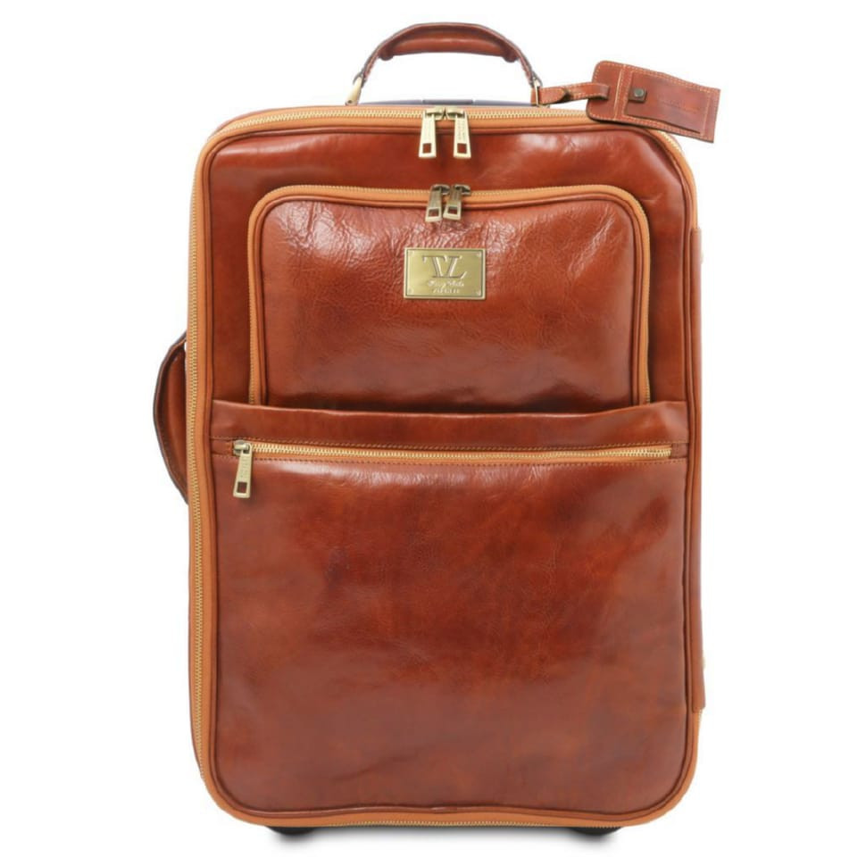 Шкіряна валіза  TL Voyager 2 Wheels vertical Leather trolley TL141380