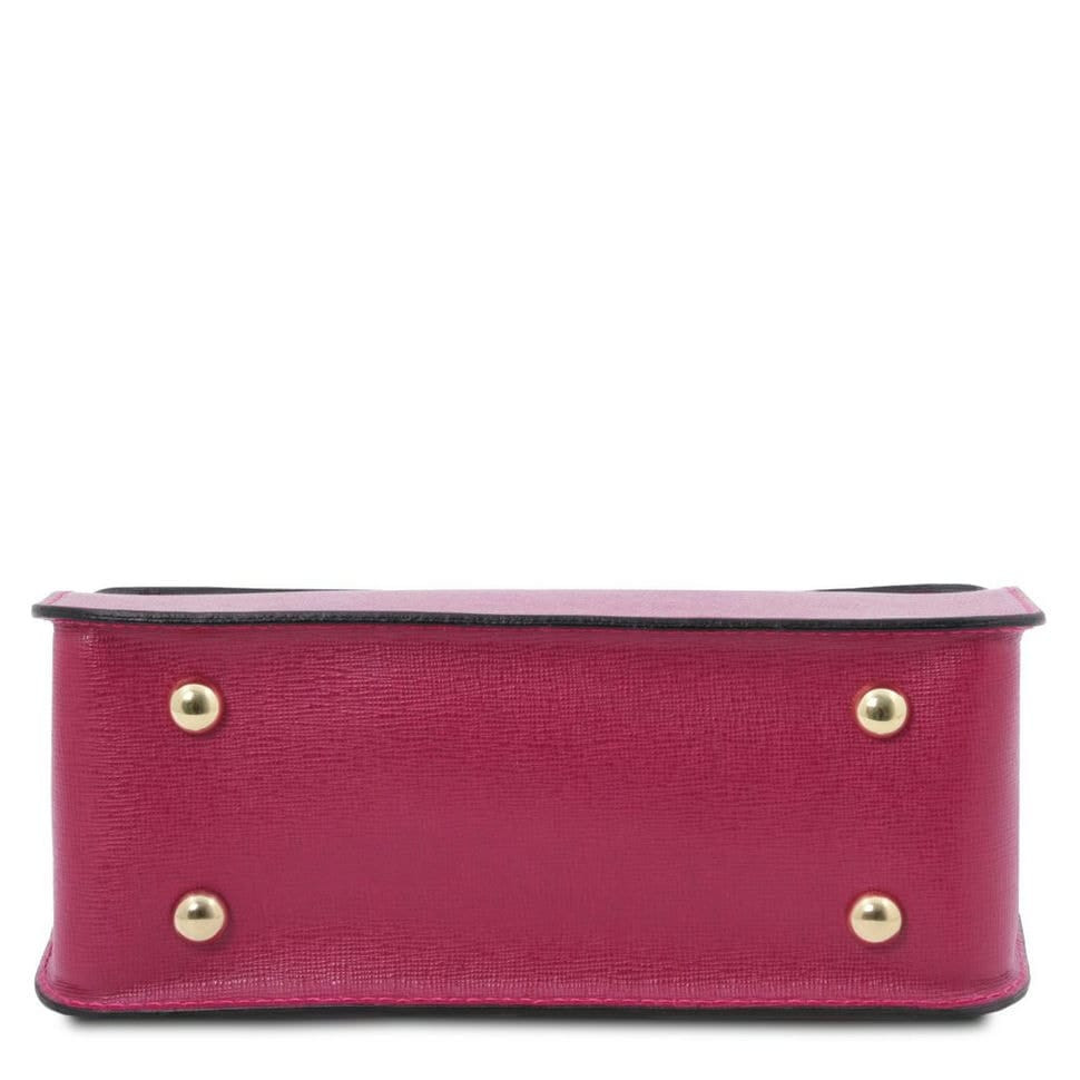 Шкіряний клатч TL Bag Saffiano з ланцюжковим ремінцем Tuscany TL141954