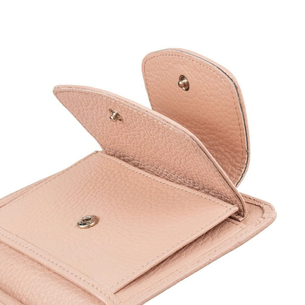 Гаманець жіночий шкіряний Desisan 086-606 пудра флотар