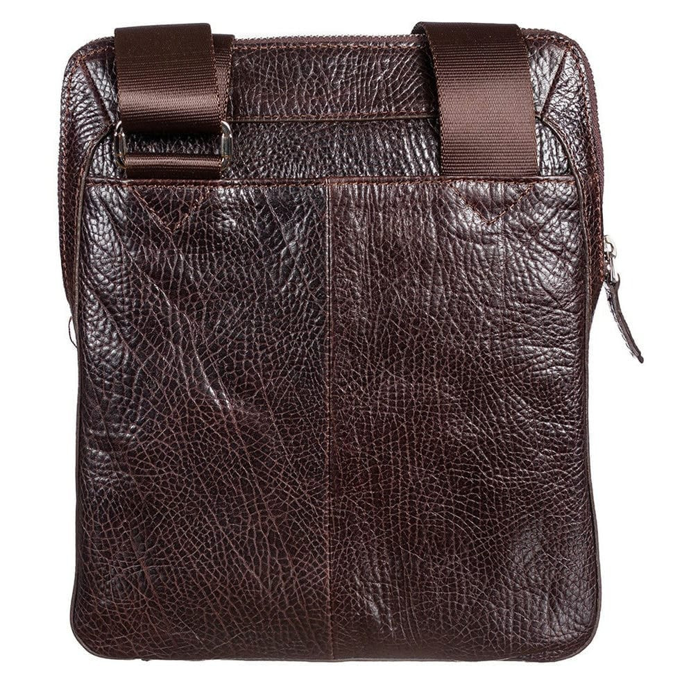 Барсетка м'яка шкіряна Tony Bellucci 5058-886 коричневий флотар