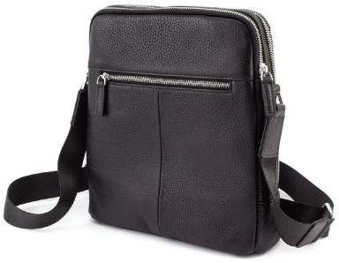 Чоловічі шкіряні сумки месенджер Marco Coverna MC 6952-1 Black