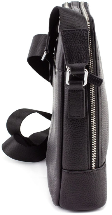 Чоловічі шкіряні сумки месенджер Marco Coverna MC 6952-1 Black