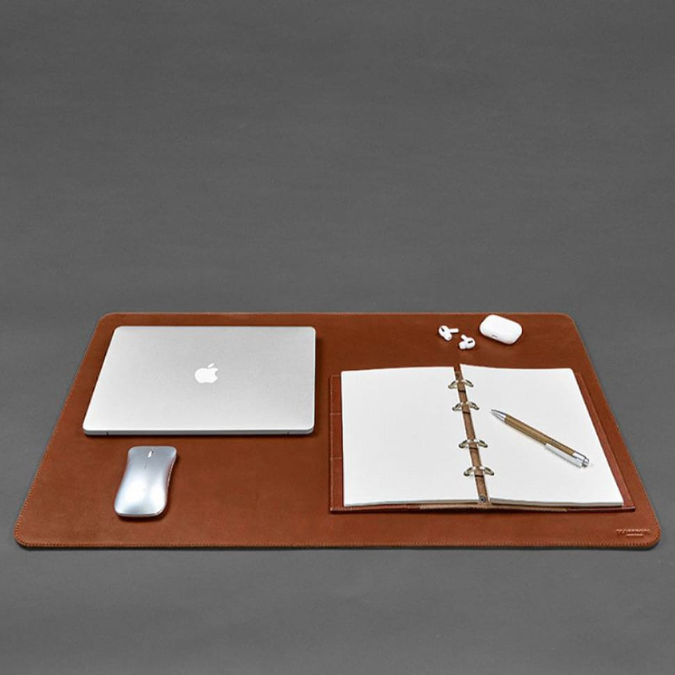 Килимок для робочого столу 2.0 двосторонній Світло-коричневий