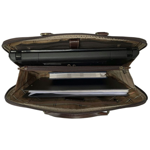 Сумка шкіряна Italico 9738-37 moro коричневий