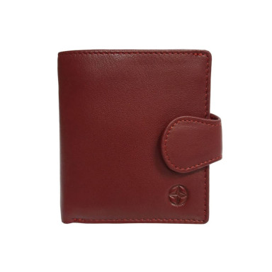 Leather wallet Cortina 5037 rosso red