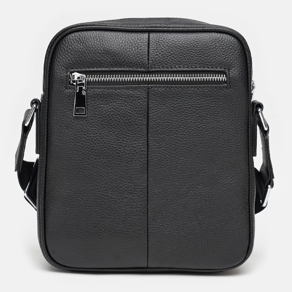 Чоловіча шкіряна сумка Ricco Grande K16399-black