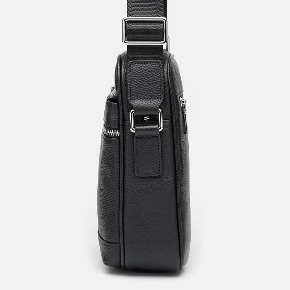 Чоловіча шкіряна сумка Ricco Grande K16399-black