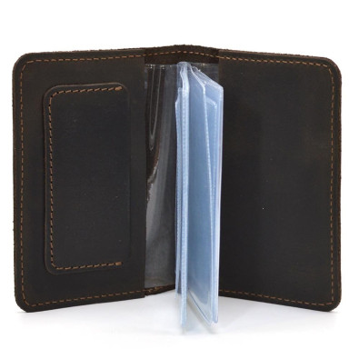 Cover for ID cards of the driving license brown TARWA RC-5011-4sa