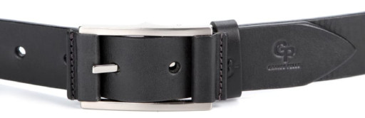 Стильний ремінь під штани GRANDE PELLE 00869 Чорний