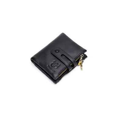 Mens folding wallet with button TB021A Bull