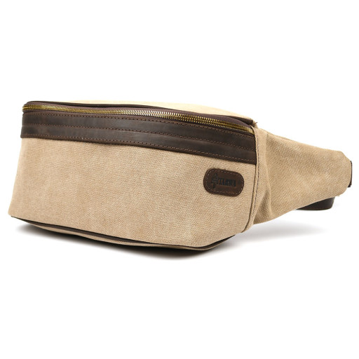 Сумка бананка для фотоапарата шкіра та канвас TARWA RCs-1313-4lx