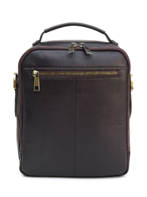 Чоловіча шкіряна барсетка з двома відділеннями Newery N6014GC