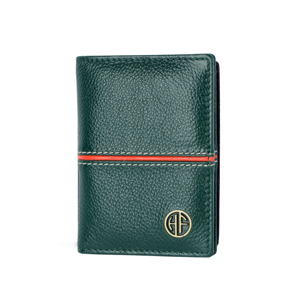 Шкіряний картхолдер Hammonds Flycatcher CC606 DS Green (Зелений)