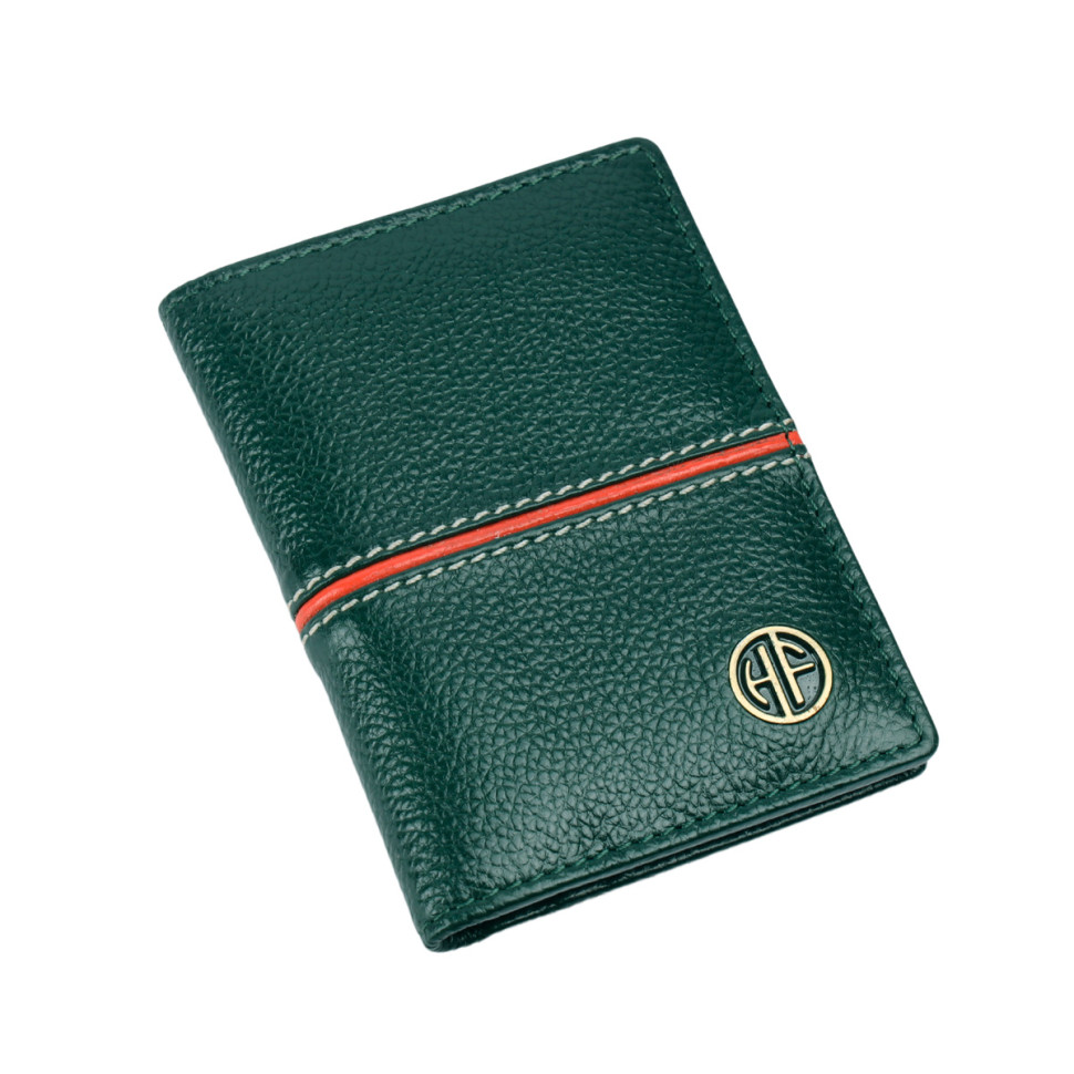 Шкіряний картхолдер Hammonds Flycatcher CC606 DS Green (Зелений)
