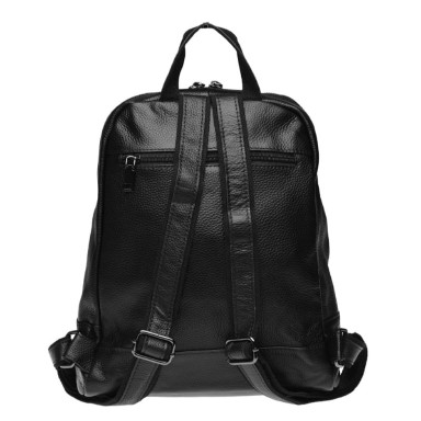 Шкіряний жіночий рюкзак Keizer K111085-black
