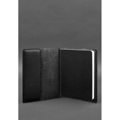 Leather cover for notebook 6.0 (soft-book) black Krust