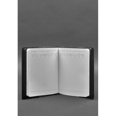 Leather cover for notebook 6.0 (soft-book) black Krust