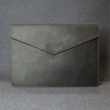 Leather case for MacBook 12' Crazy Horse leather, chocolate