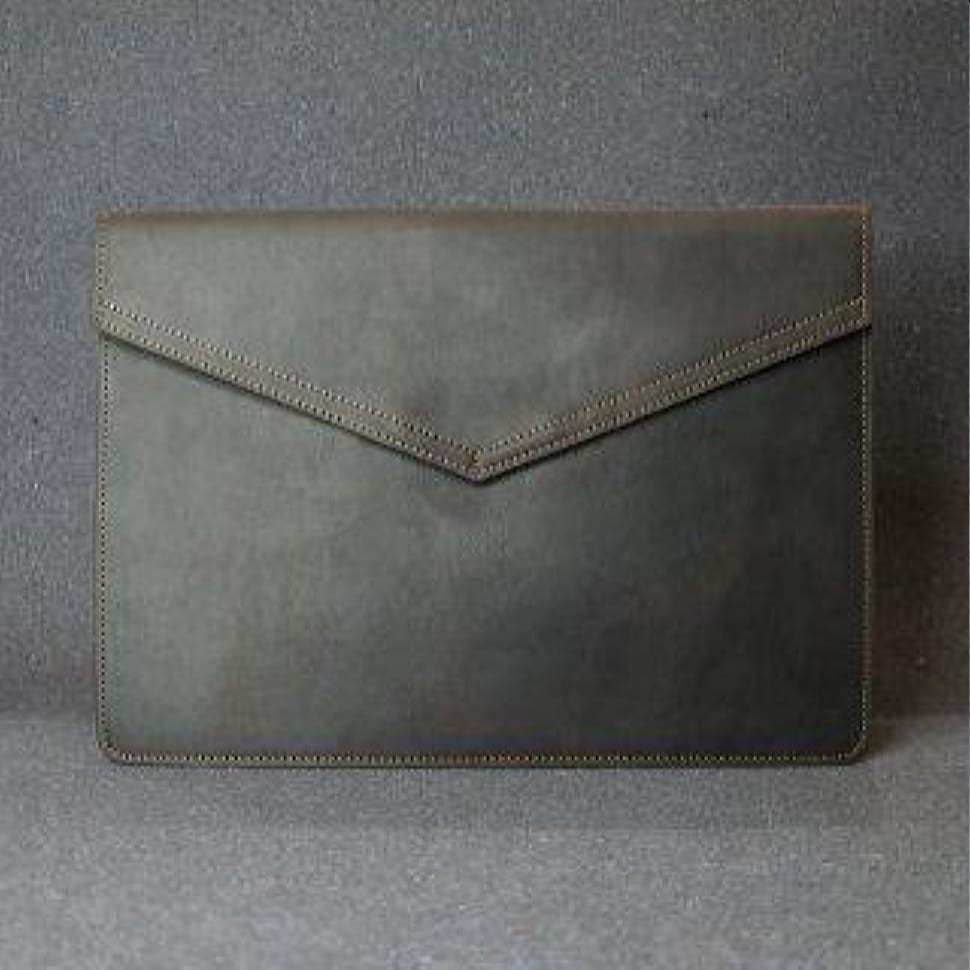 Шкіряний чохол для MacBook 12 ' шщкіра Crazy Horse, шоколад