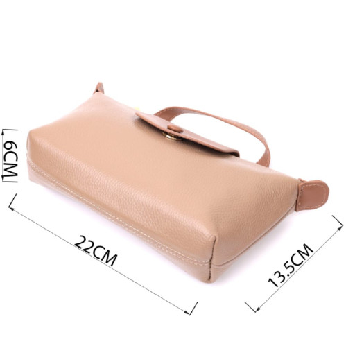 Жіноча шкіряна сумка Vintage 20488 Чорний