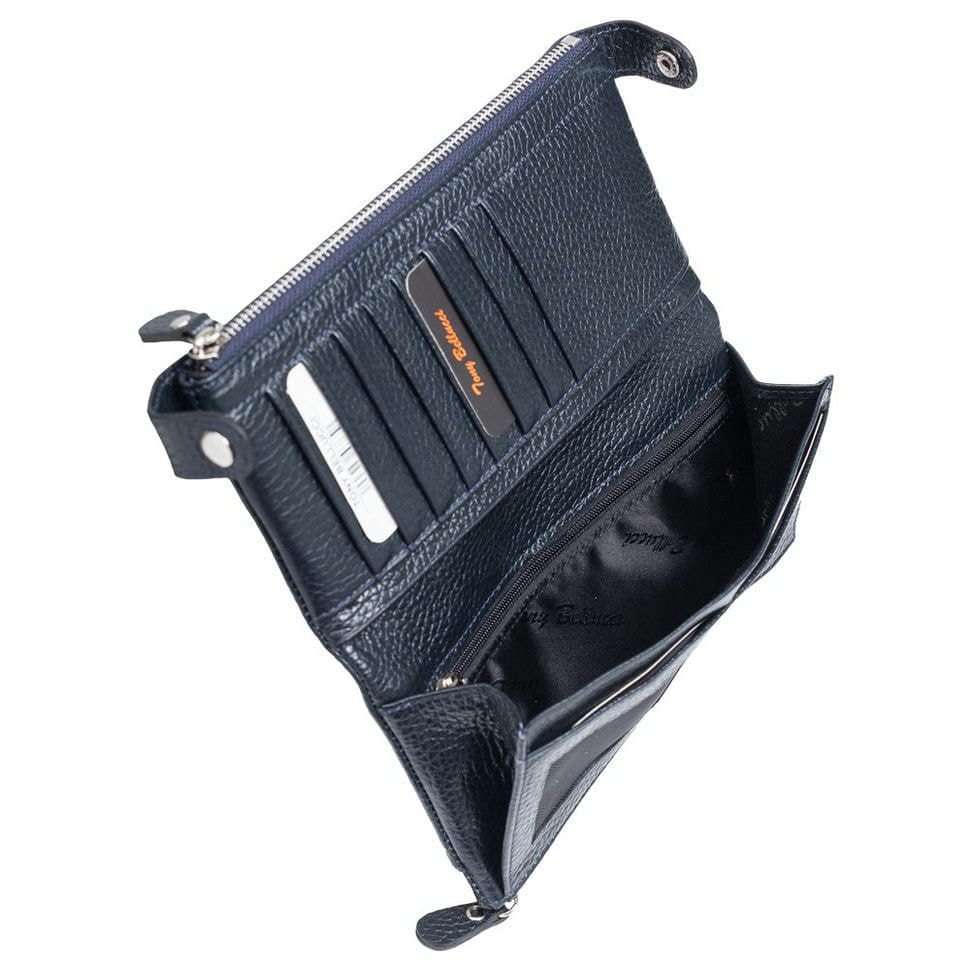 Гаманець жіночий шкіряний Tony Bellucci T800-1170 синій флотар