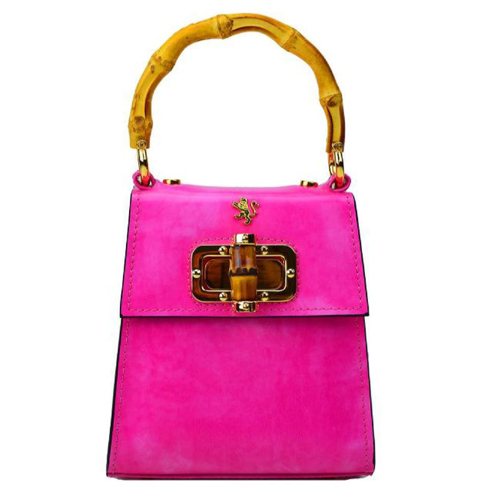Pratesi RFU298/22 - Castalia R298/22 Lady Bag in cow leather Castalia R298/22 Fuxia