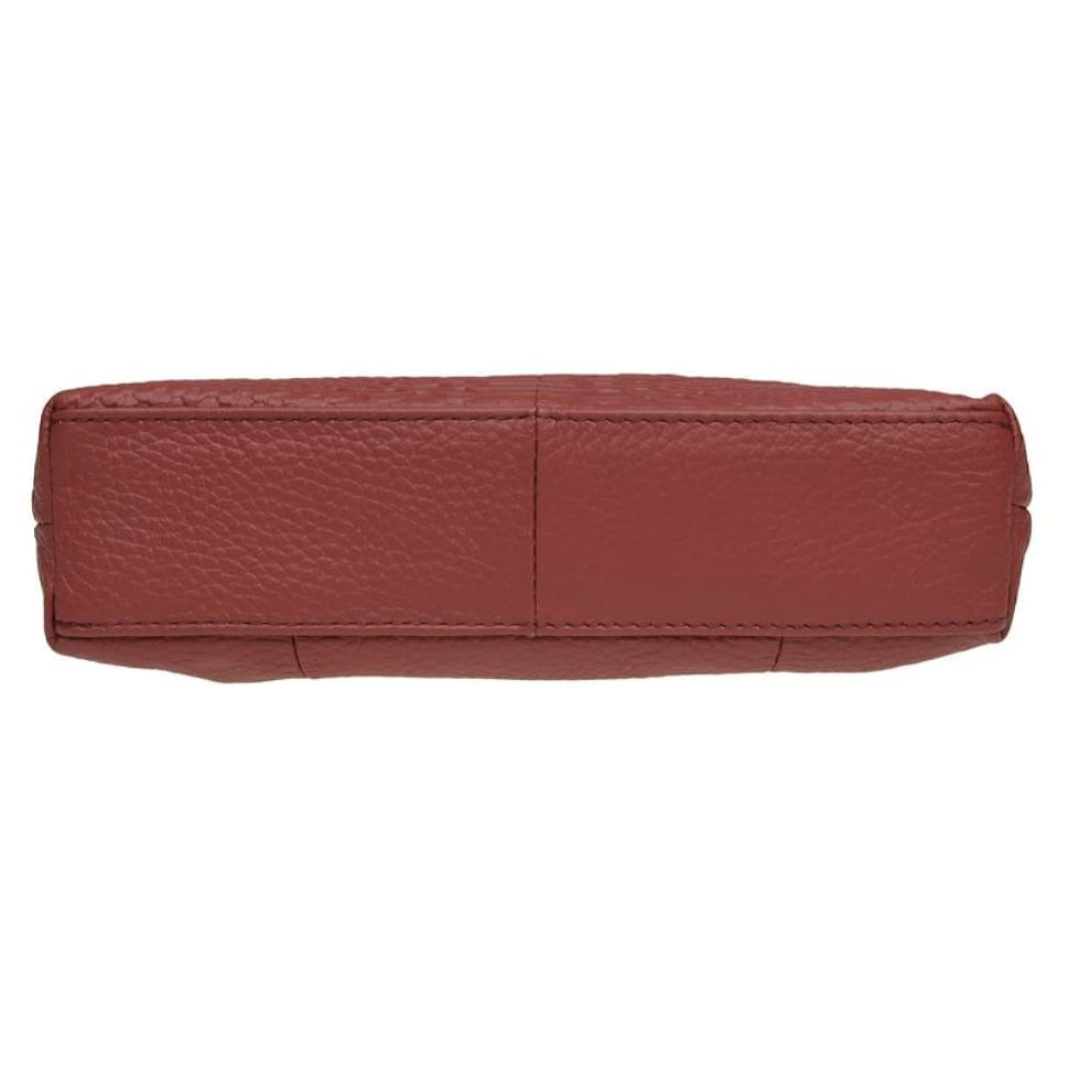 Жіноча шкіряна сумка Keizer K11181-red