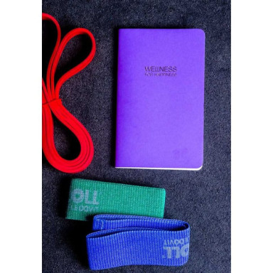 WELLNESS FOR HAPPINESS diary for monitoring and planning the daily routine and nutrition