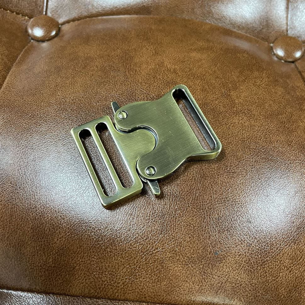 Фастекс металевий, застібка на 30мм стропу, антик