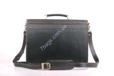 Manufatto msps-2 men's briefcase, made of genuine leather