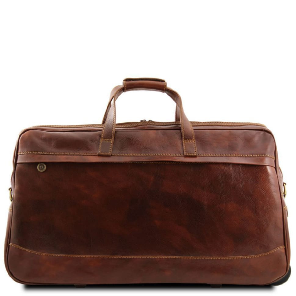 Шкіряна дорожня сумка на колесах - Великий розмір Tuscany Leather Bora Bora TL3067