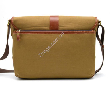 Men's bag fabric + leather TC-DC194-C Black Diamond